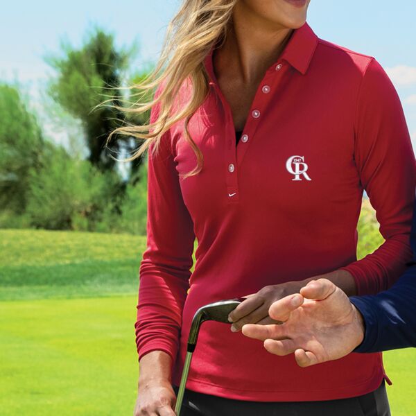 Coakley Russo Women Nike Dri Fit Tech Stretch Polo Shirts Thumbnail
