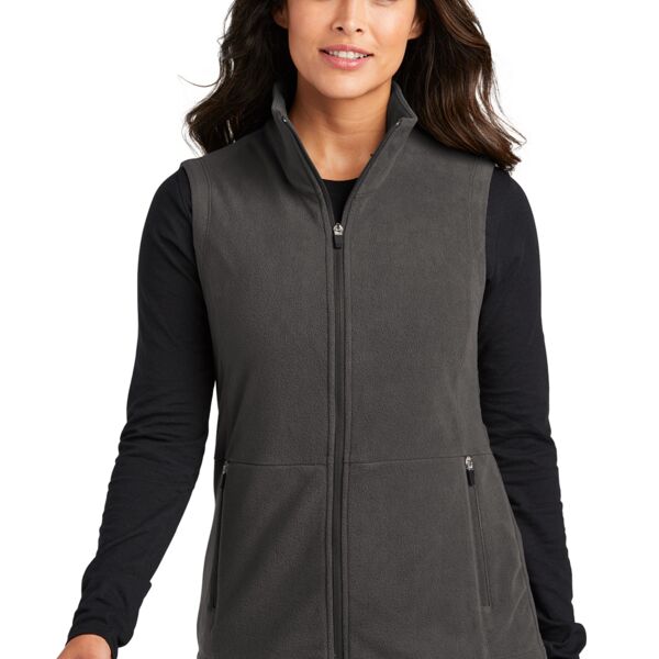 Port Authority® Ladies Accord Microfleece Vest Thumbnail