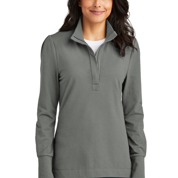 Port Authority® Ladies Fairway Stretch 1/4-Zip Thumbnail