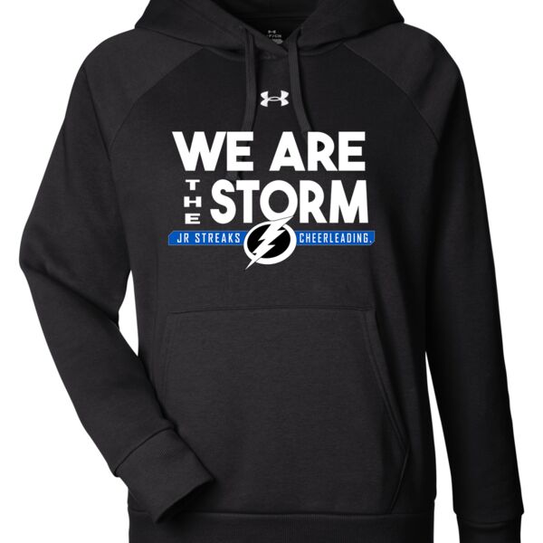 Jr. Streaks Cheerleading Ladies' Rival Fleece Hooded Sweatshirt (We are the Storm) Thumbnail