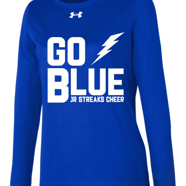 Jr. Streaks Cheerleading Ladies' Performance Long Tees Thumbnail