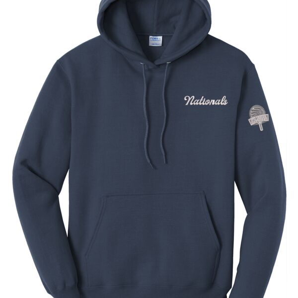 Indian Trail Nationals Embroidery Hoodies Navy Thumbnail